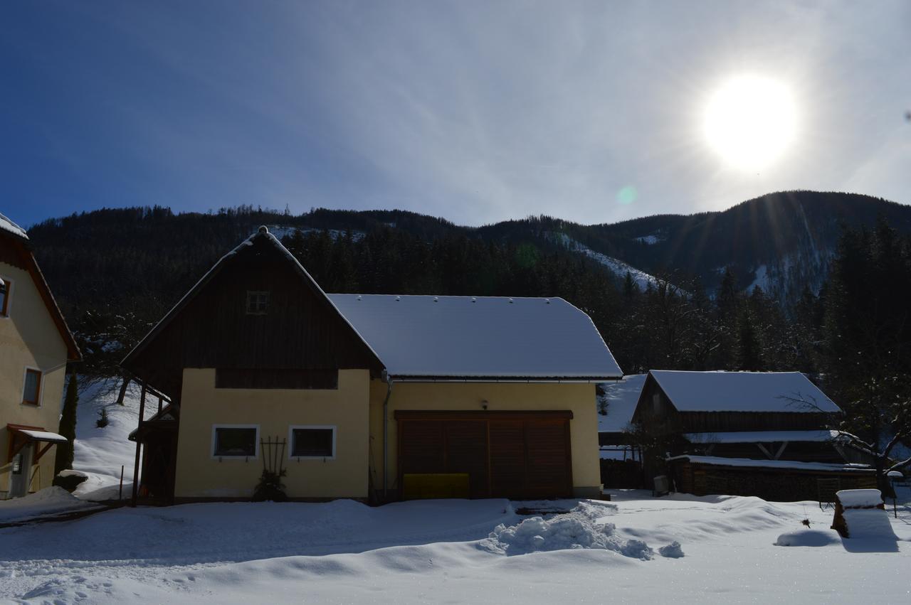 Pension Pichler Hinterstoder Bagian luar foto